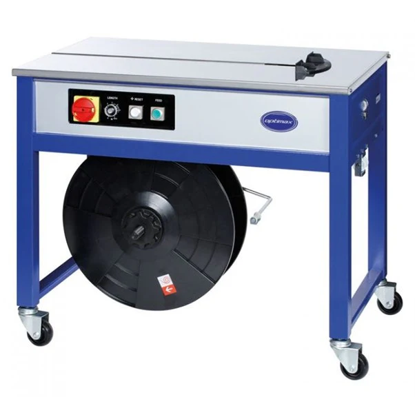 Optimax TAS200-AL Open Frame Semi Automatic Strapping Machine